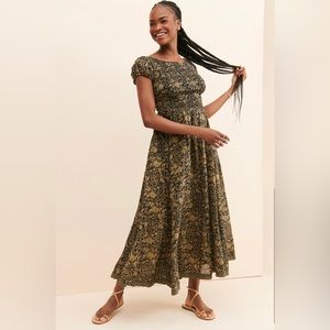 Free People Ultraviolet Maxi Dress Size M NWT